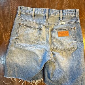 Wrangler Blue Denim Shorts